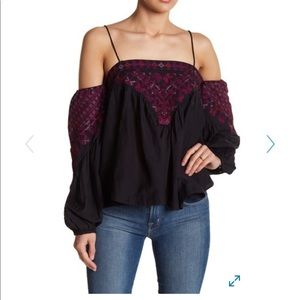 Free People Vacation Shoulder Top